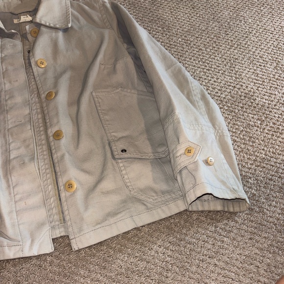 Vintage Y2K J. Crew Women’s Khaki Jacket SZ S - Picture 5 of 7